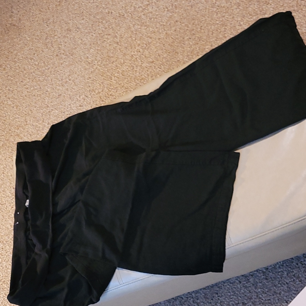 Old navy XXL BLACK LINEN wide leg pants.